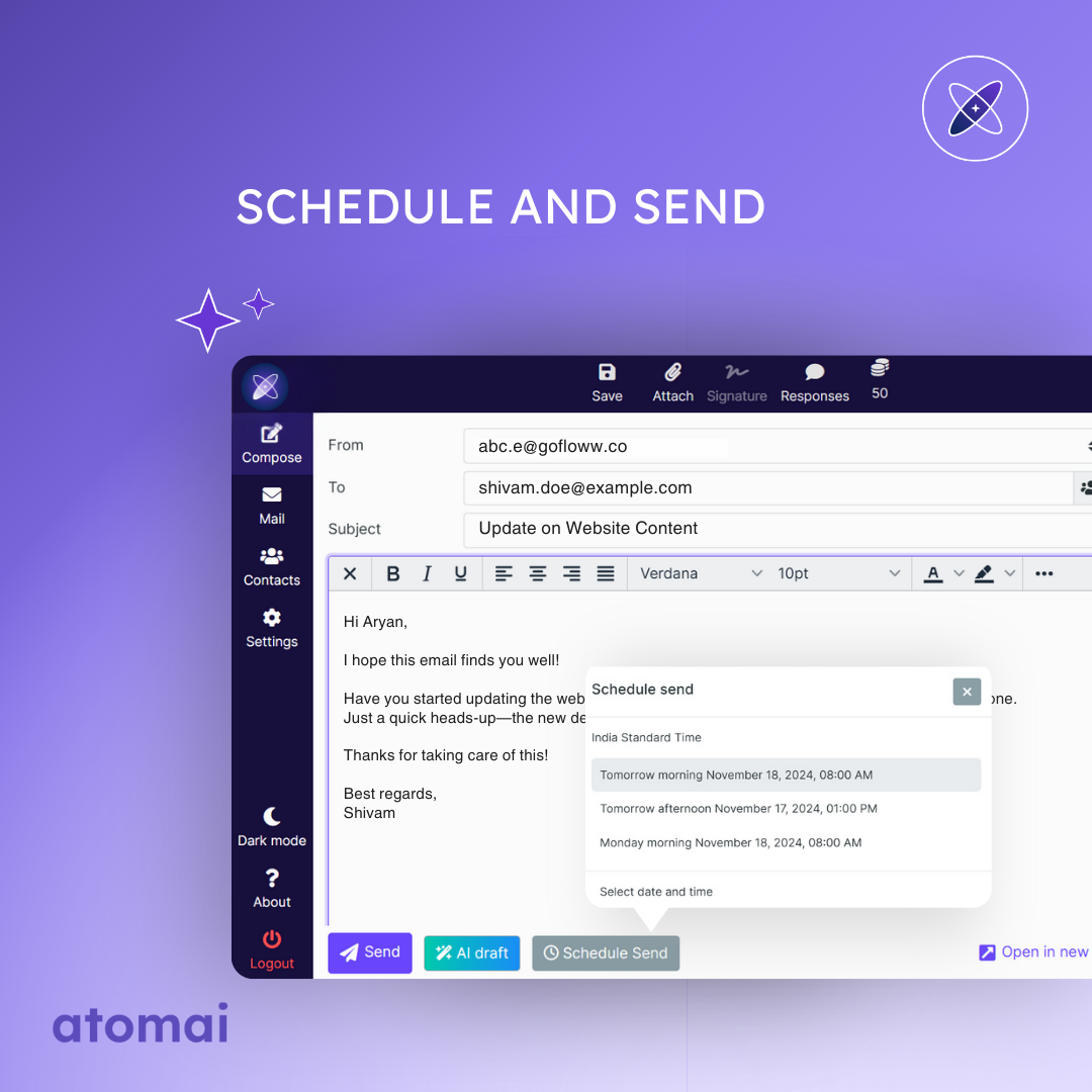 Atom Mail: The Best Business Mail Solution for MSMEs