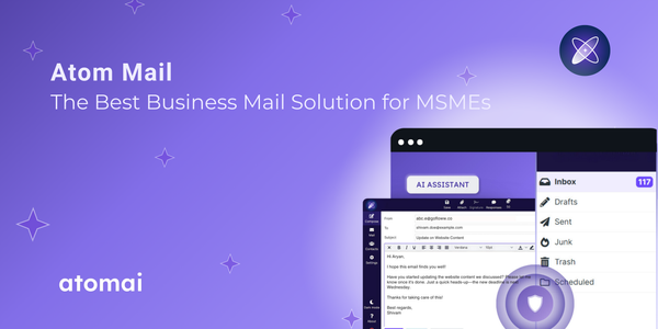 Atom Mail: Dashboard